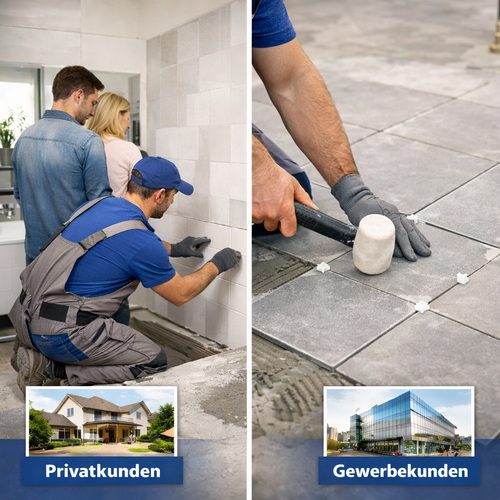 Moderne Badezimmer Fliesenarbeiten in Gärtringen Präzise Fliesenarbeiten – Wandfliesen im modernen Badezimmer, Gärtringen